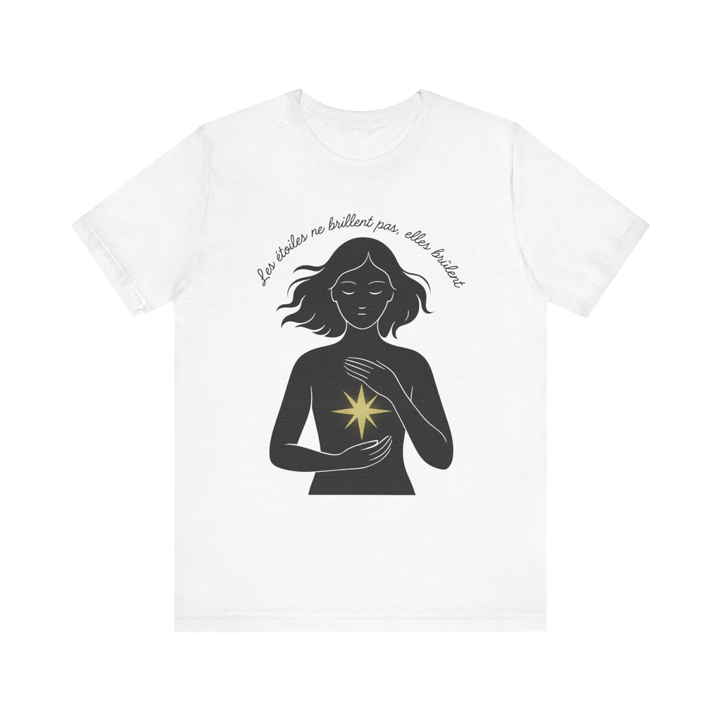 T-Shirt - The stars don't shine, they burn