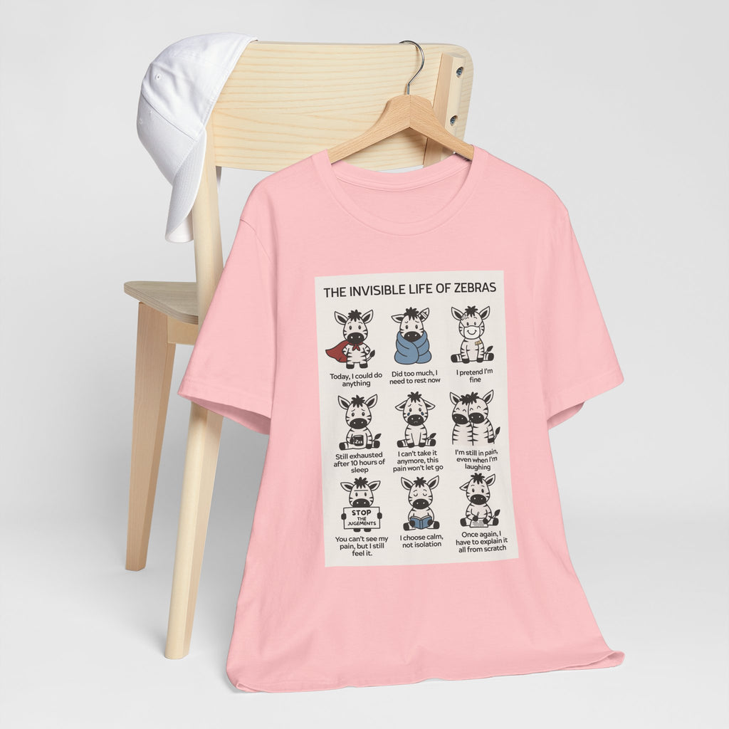 T-shirt - The Invisible Life of Zebras (hEDS)