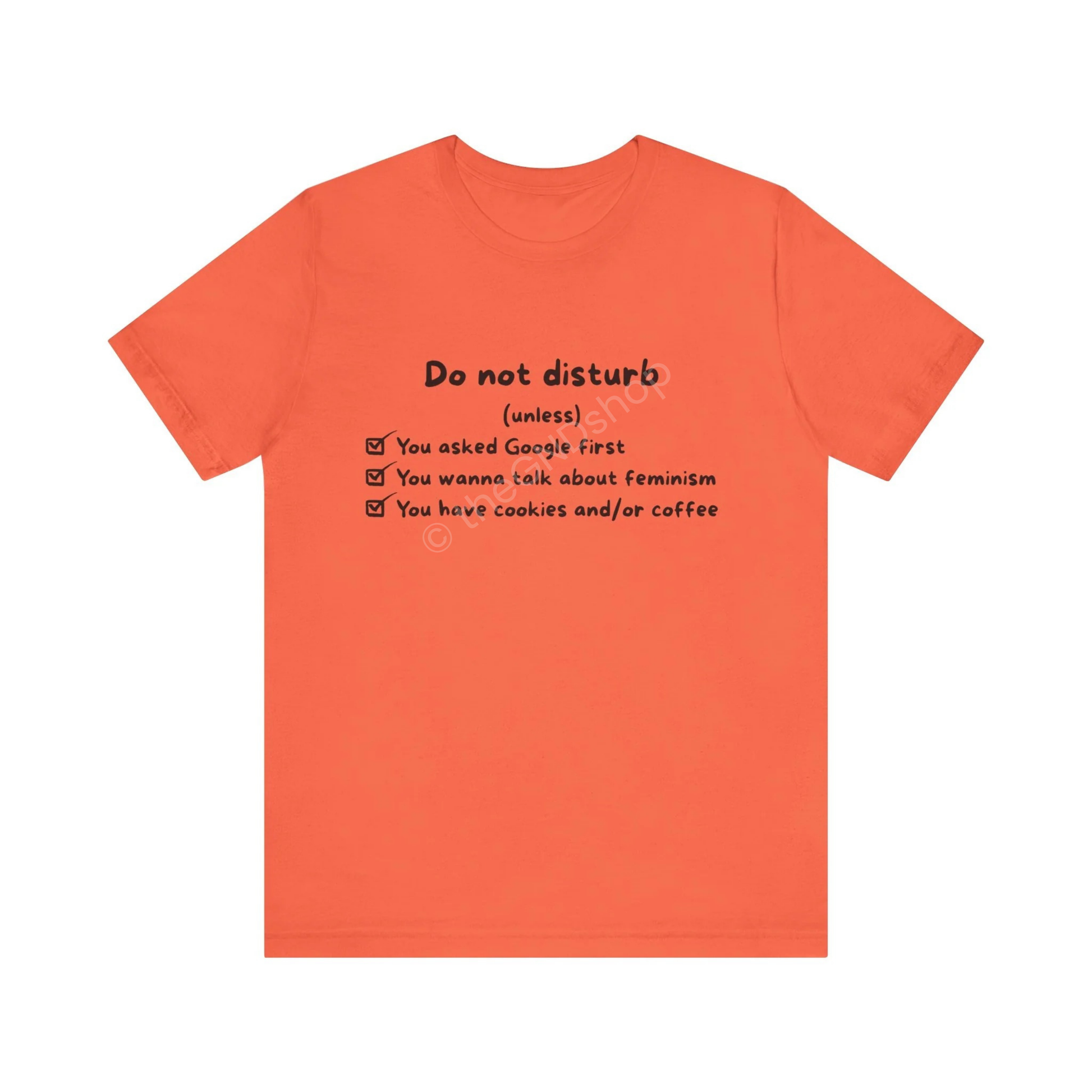Unisex T-Shirt - Do not disturb (unless)