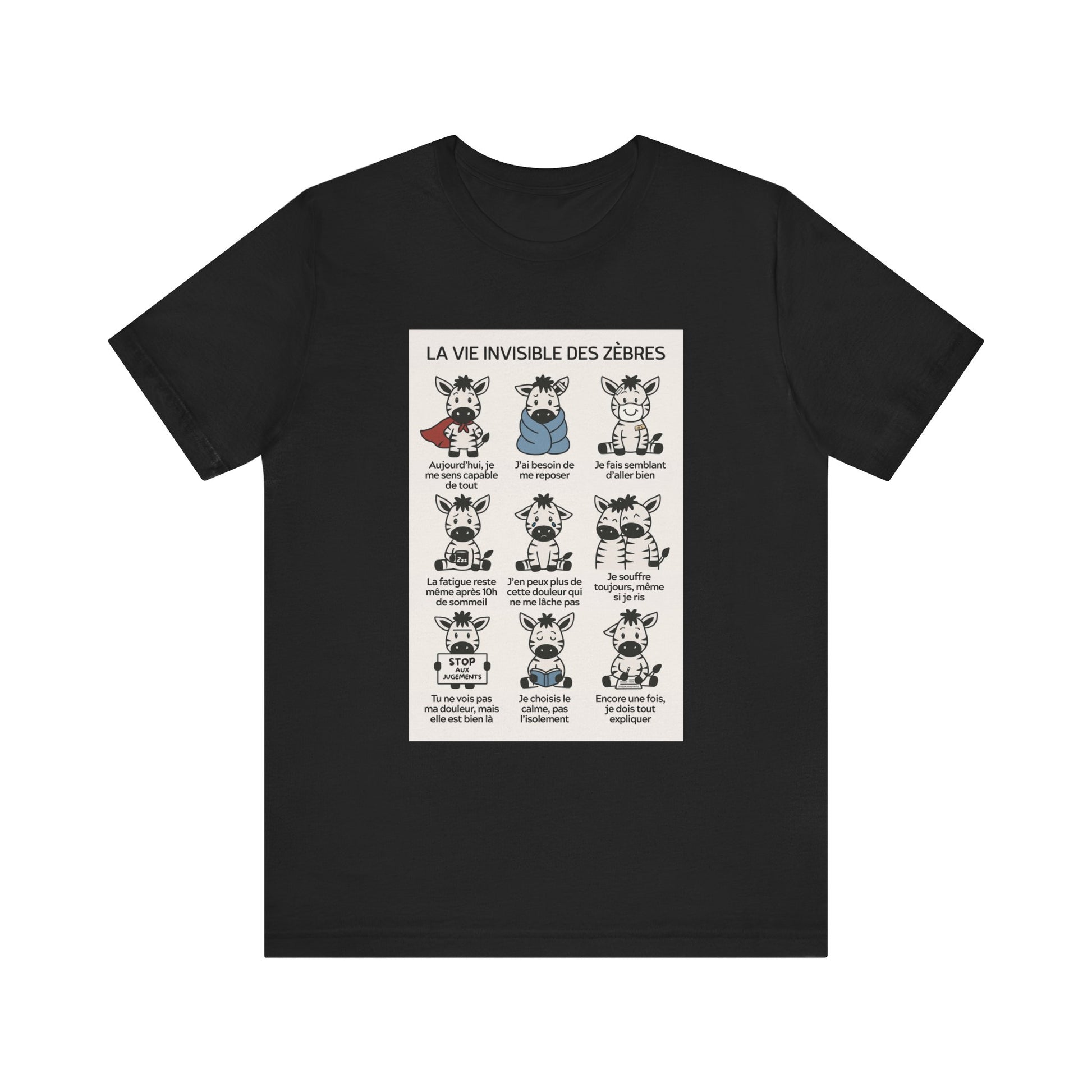 T-shirt - La vie invisible des zèbres (SED)