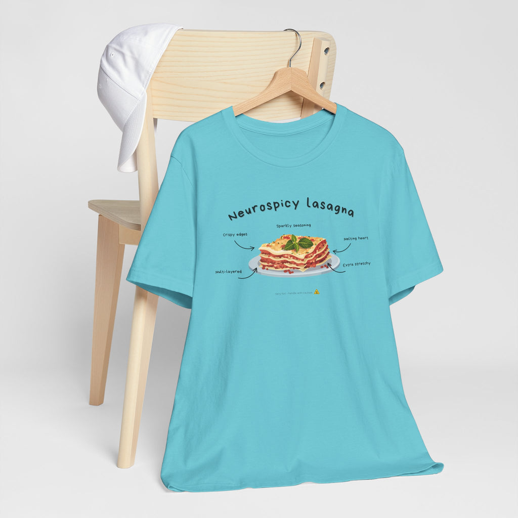 T-shirt - Neurospicy Lasagna – Multi-layered and extra spicy