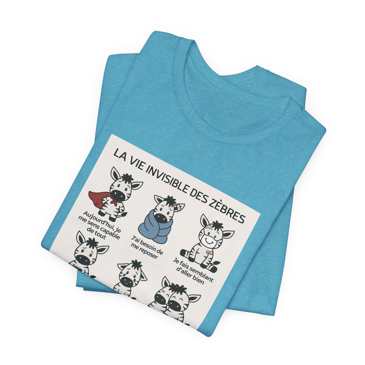 T-shirt - The Invisible Life of Zebras (SED)