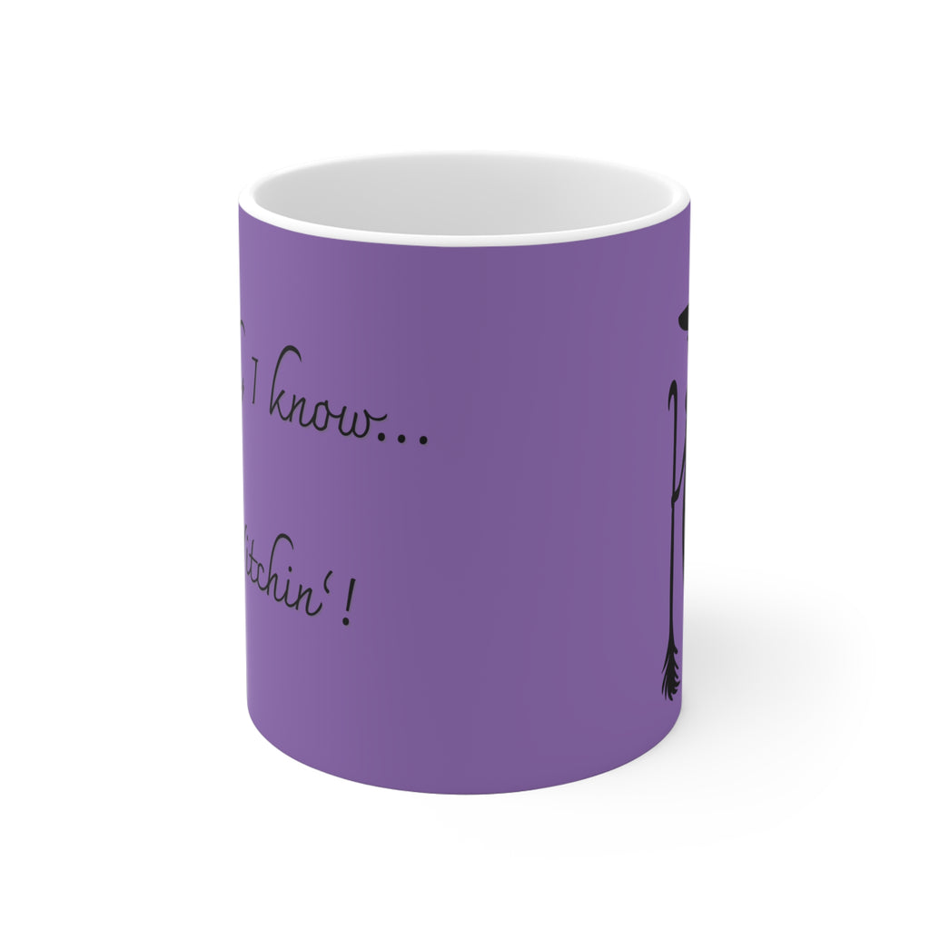 Tasse Witchin’ ! – Pour se rappeler tous les matins à quel point on est badass - Violet clair