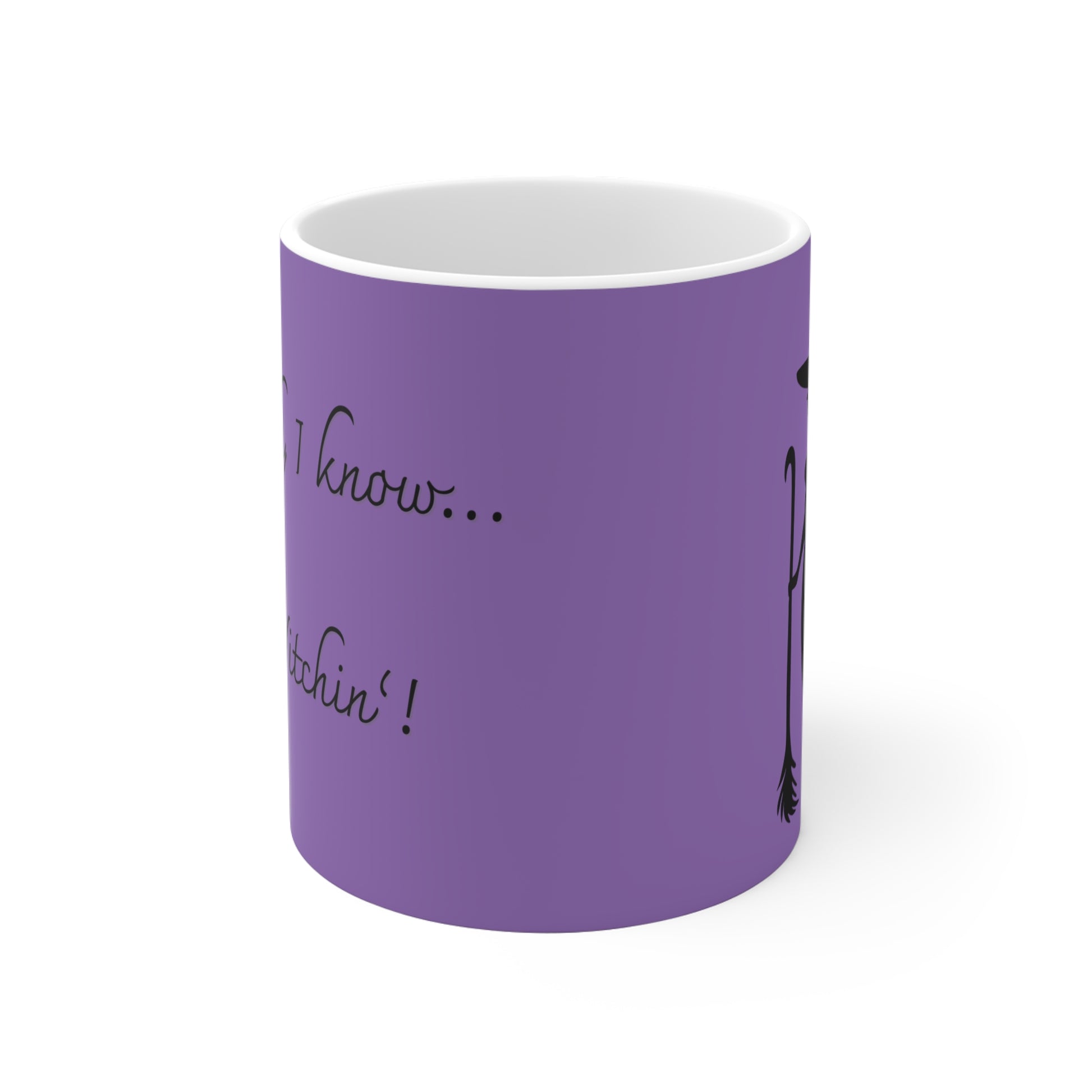 Tasse Witchin’ ! – Pour se rappeler tous les matins à quel point on est badass - Violet clair