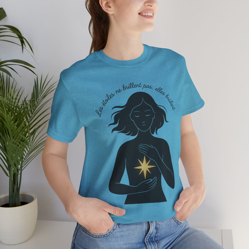 T-Shirt - Les étoiles ne brillent pas elles brûlent