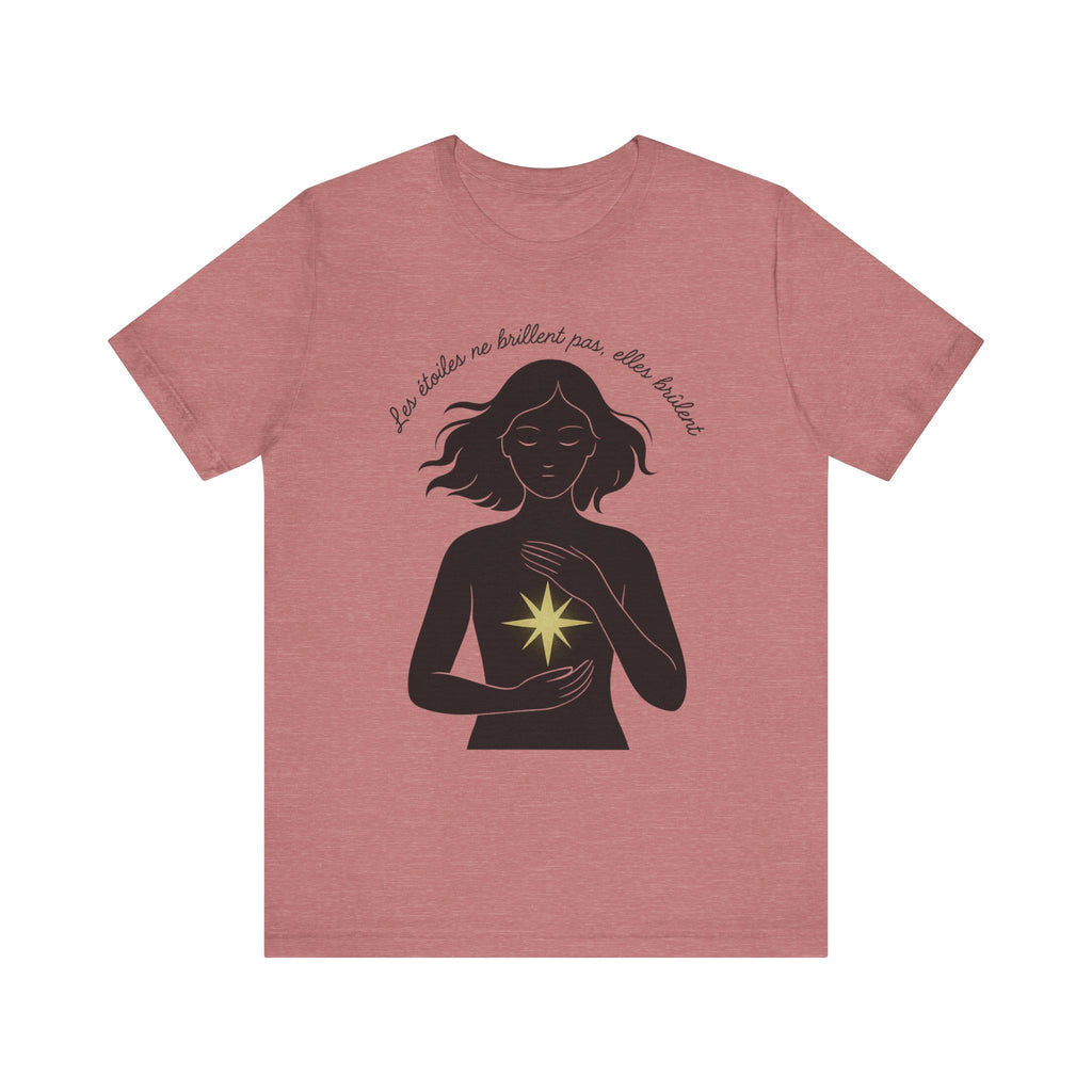 T-Shirt - The stars don't shine, they burn