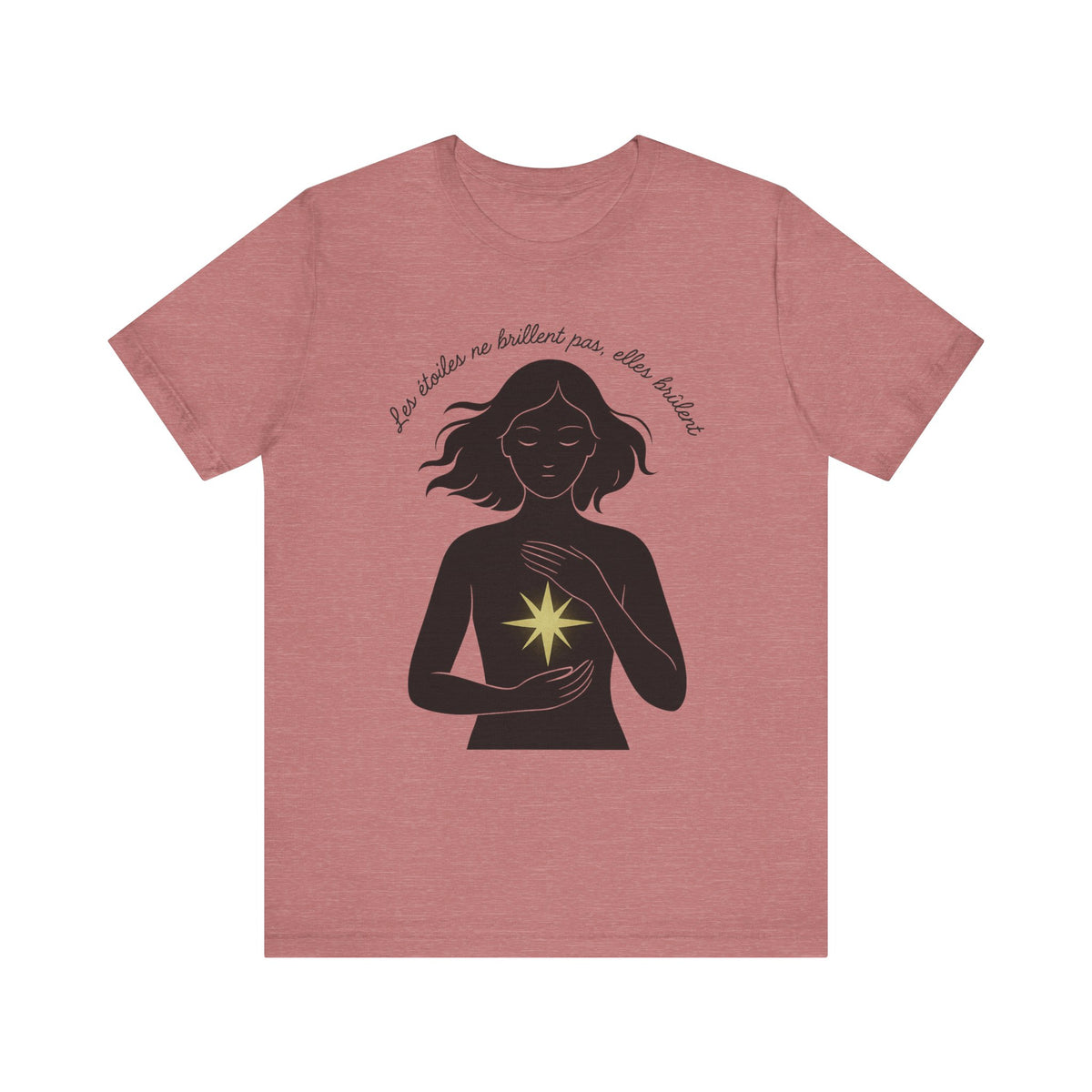 T-Shirt - The stars don't shine, they burn