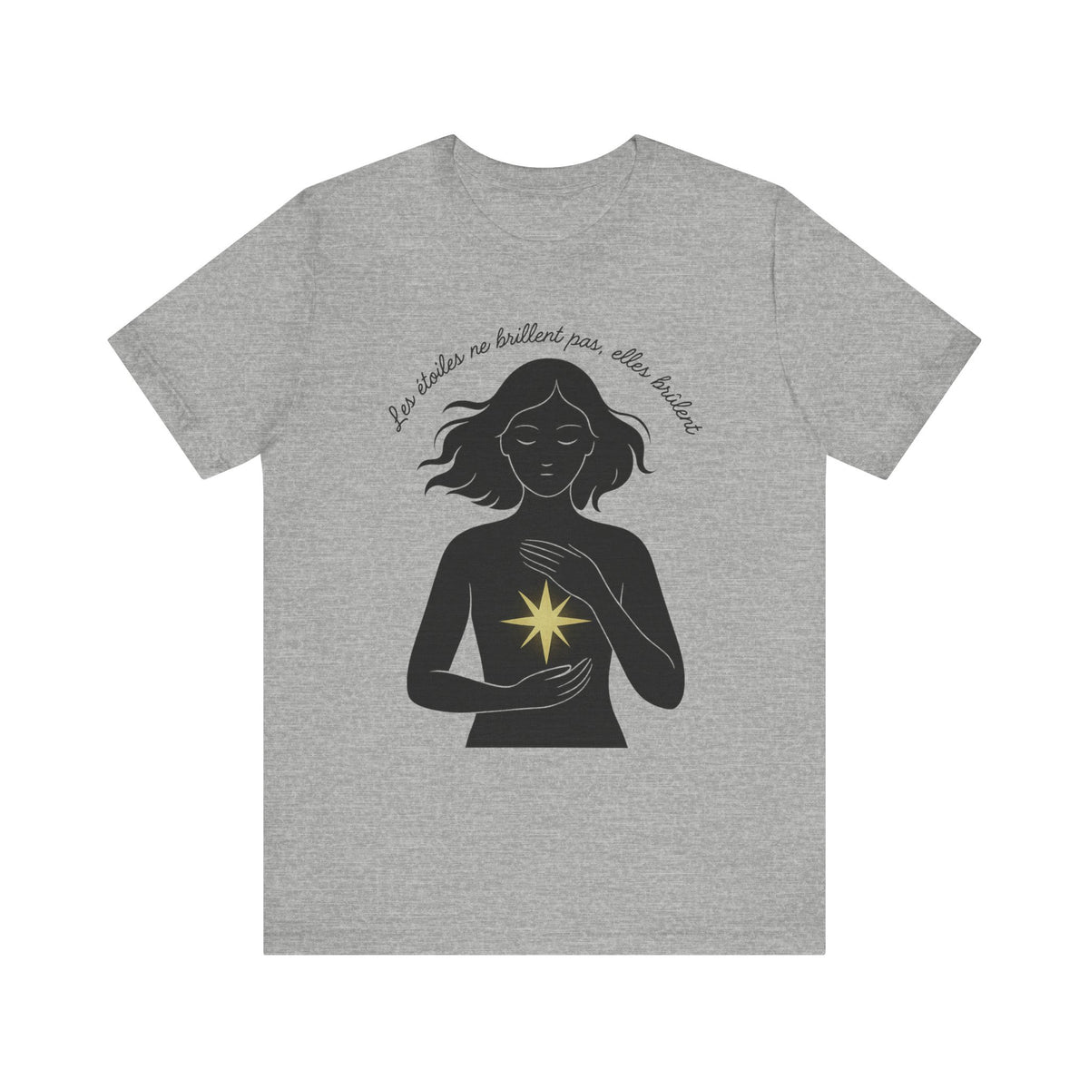 T-Shirt - The stars don't shine, they burn
