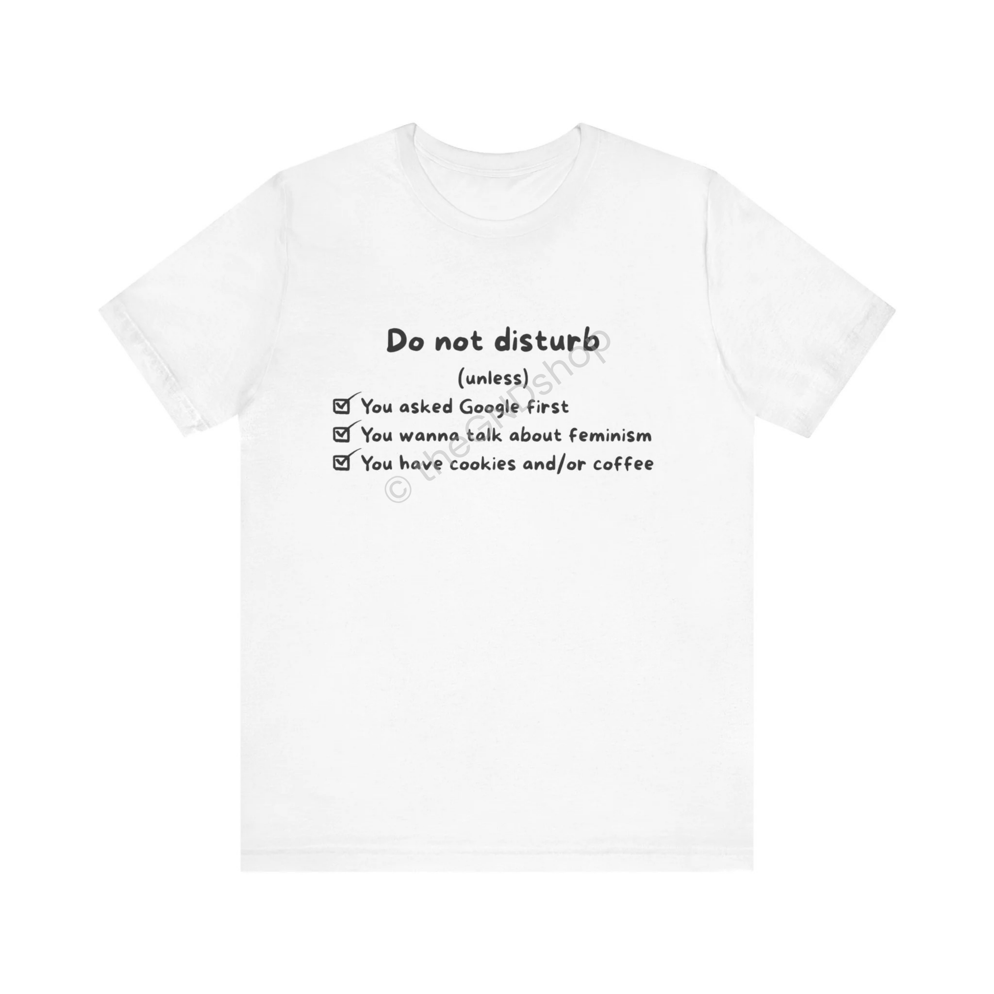 Unisex T-Shirt - Do not disturb (unless)