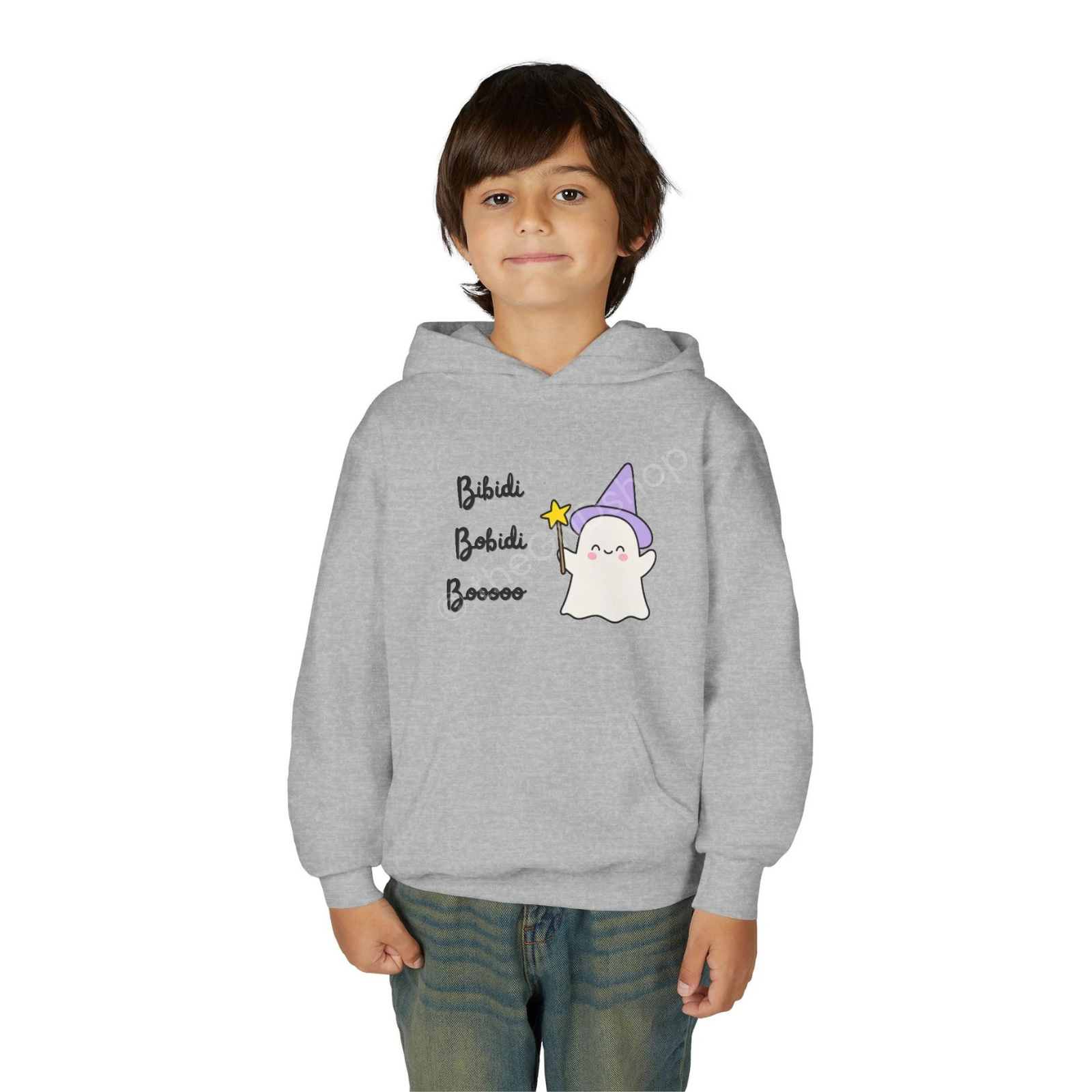 Hoodie enfant - Bibidi Bobidi Boooo – Fantôme mignon d’Halloween