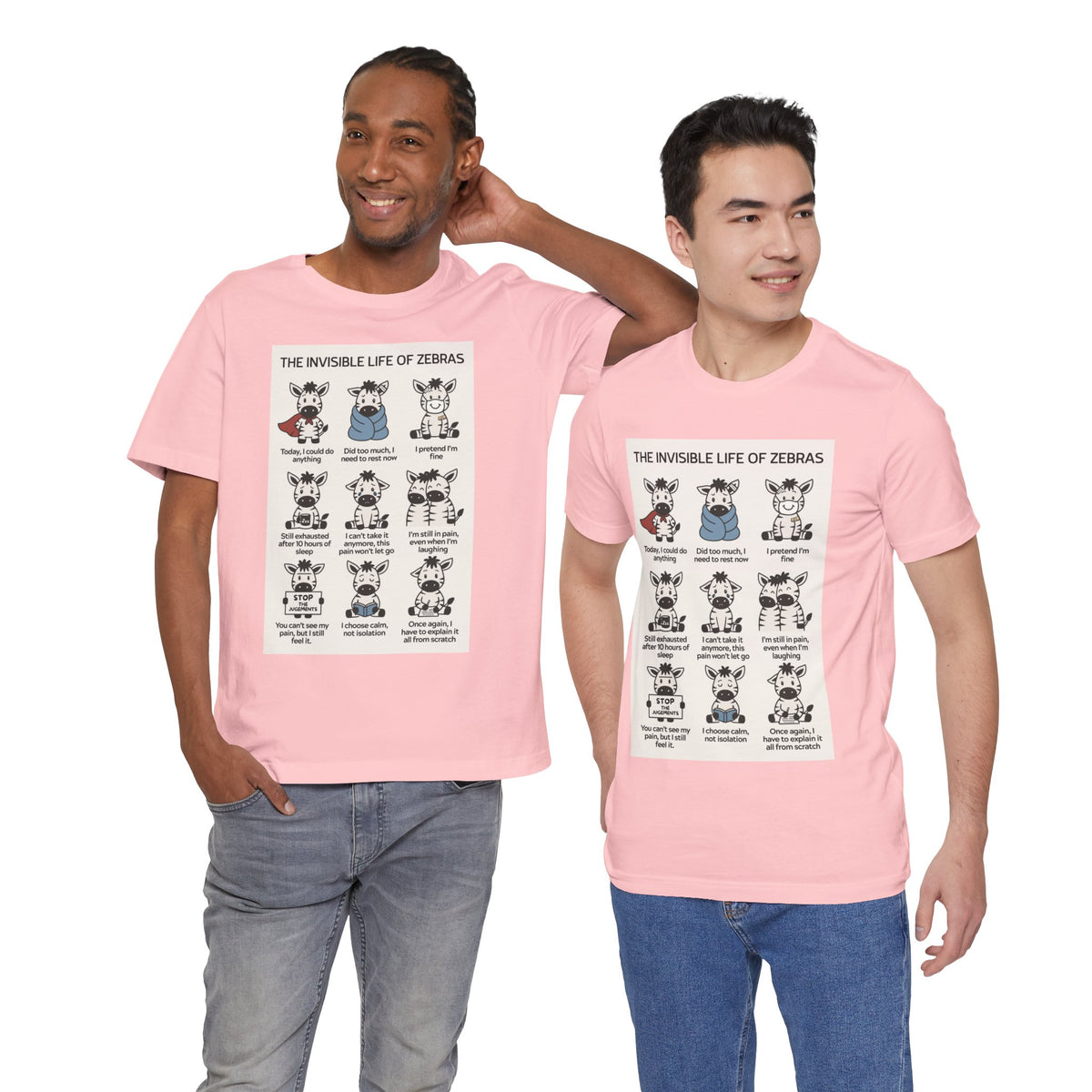 T-shirt - The Invisible Life of Zebras (hEDS)