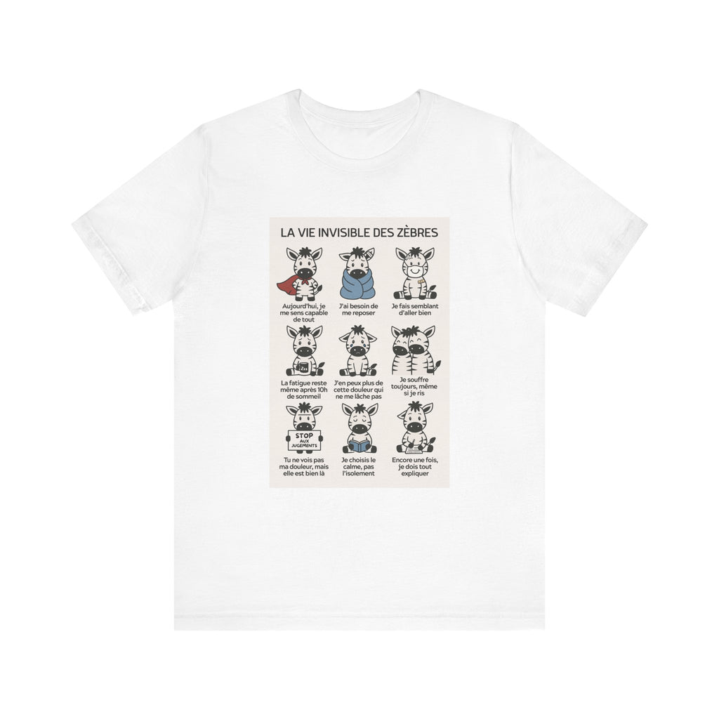 T-shirt - The Invisible Life of Zebras (SED)