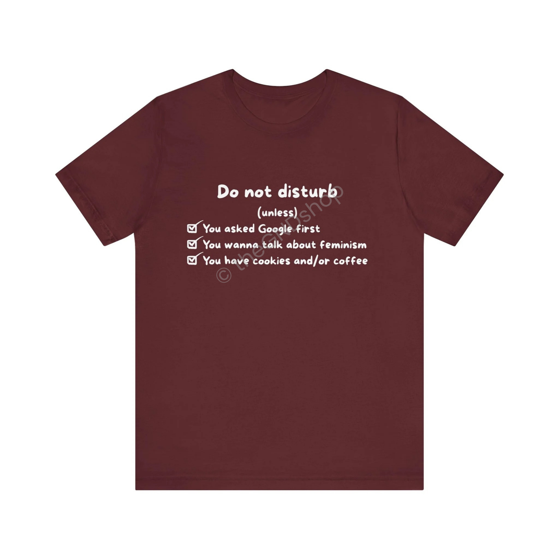 Unisex T-Shirt - Do not disturb (unless)