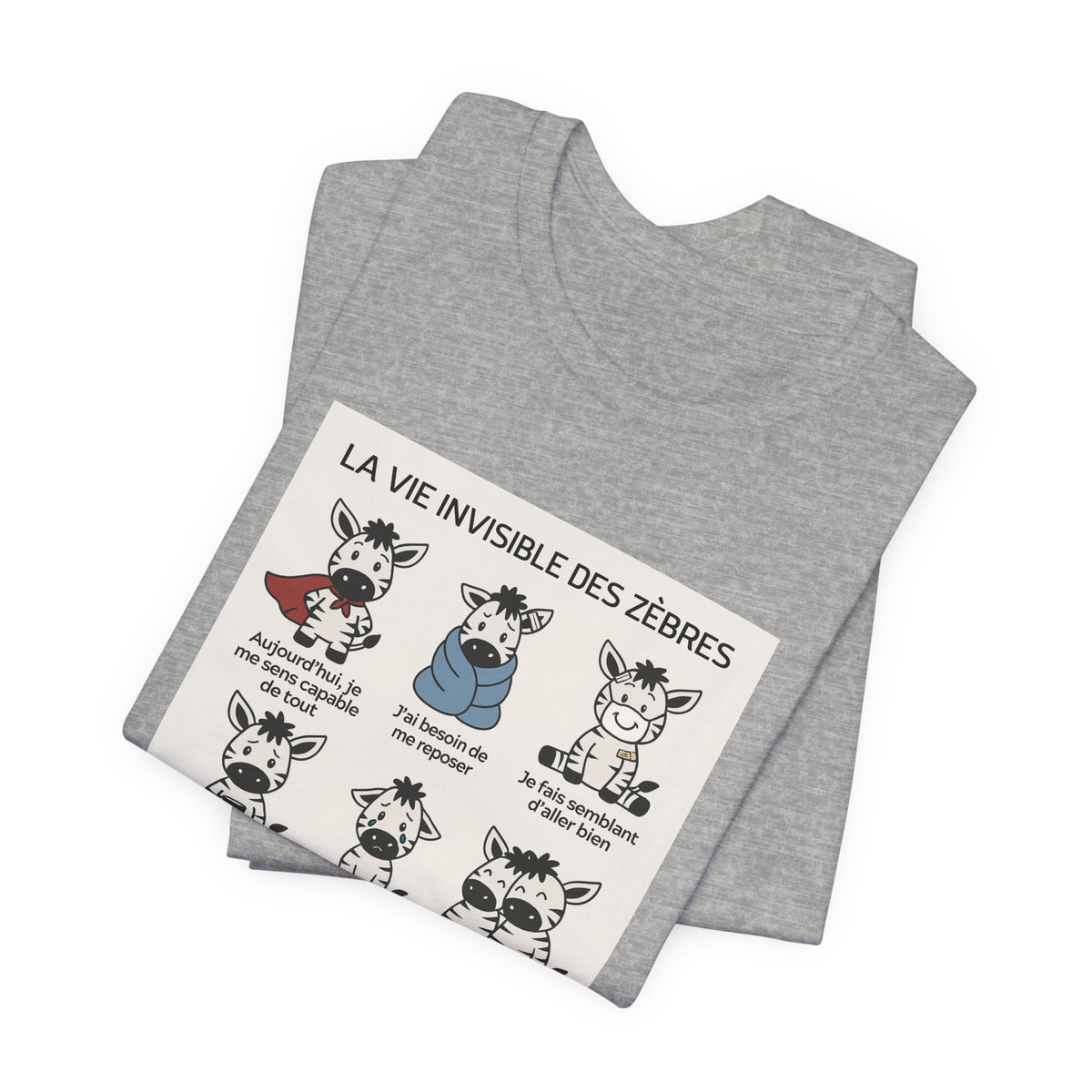 T-shirt - The Invisible Life of Zebras (SED)
