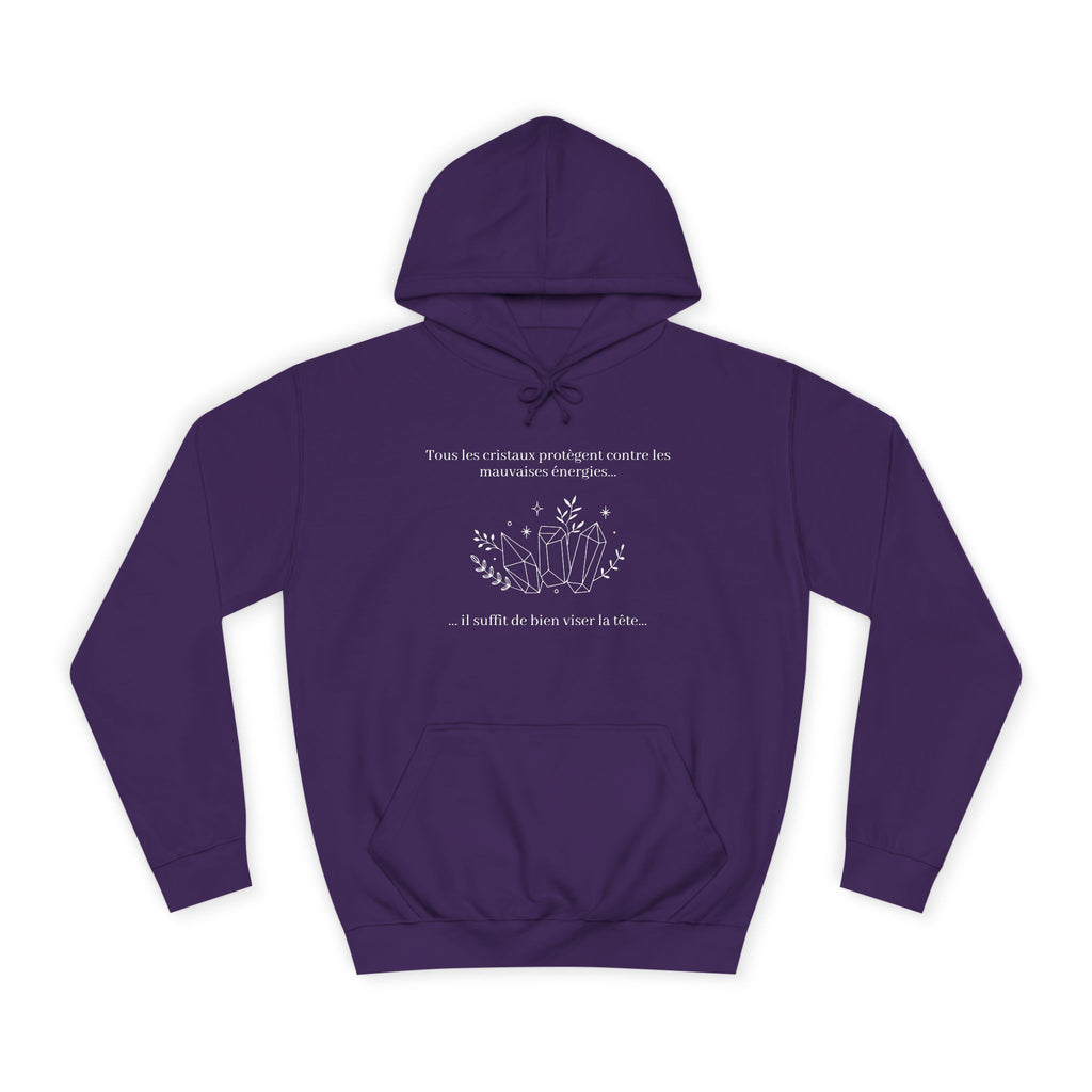 Hoodie - All the crystals protect against bad energies