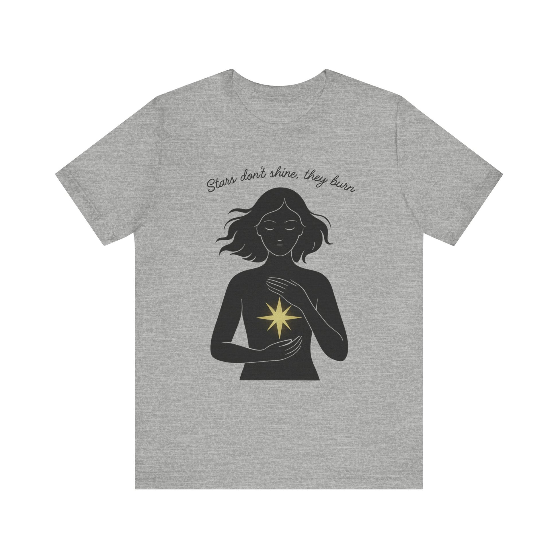 T-shirt - Stars don't shine they burn
