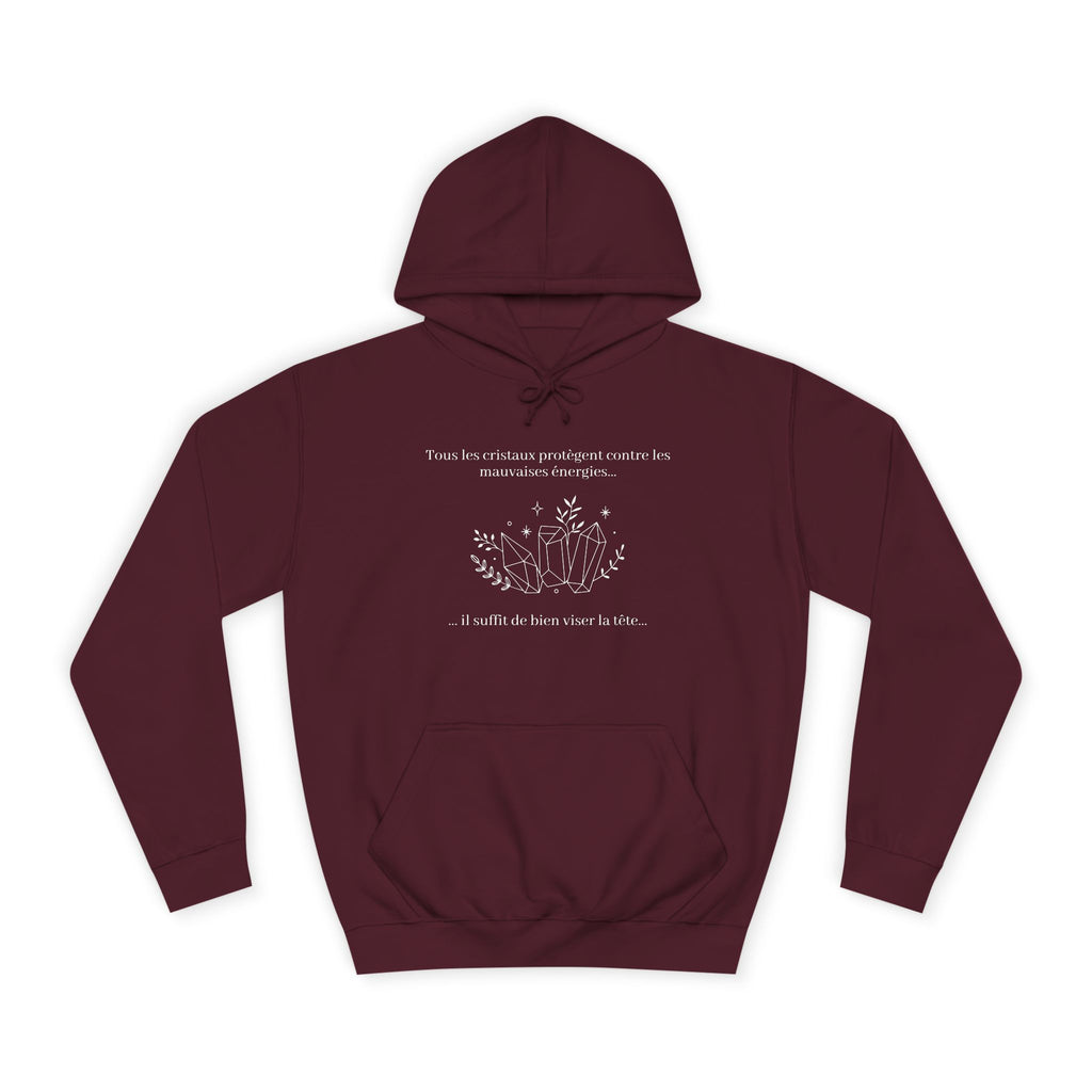 Hoodie - All the crystals protect against bad energies