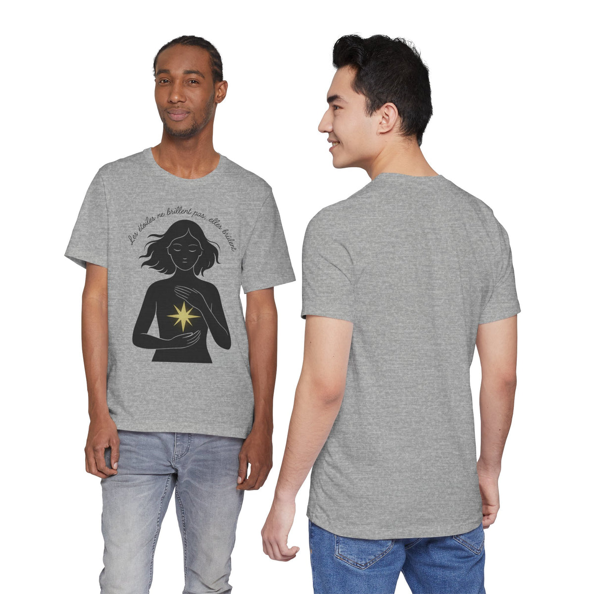 T-Shirt - The stars don't shine, they burn