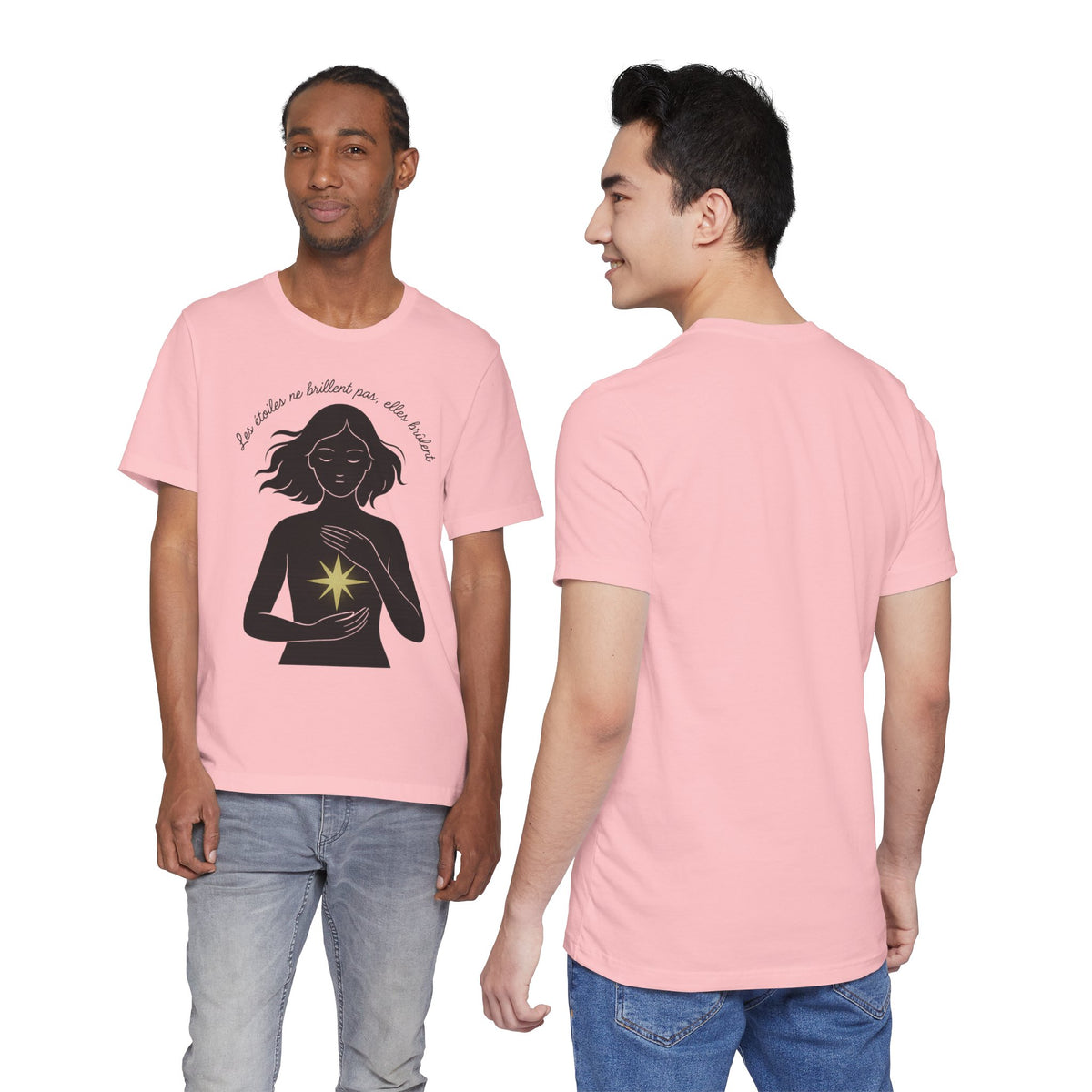 T-Shirt - The stars don't shine, they burn