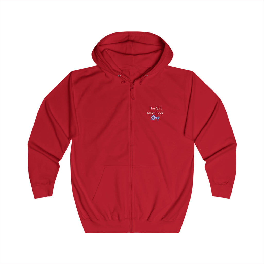 Full-zip hoodie - Made With Love & Rage - The GND Shop