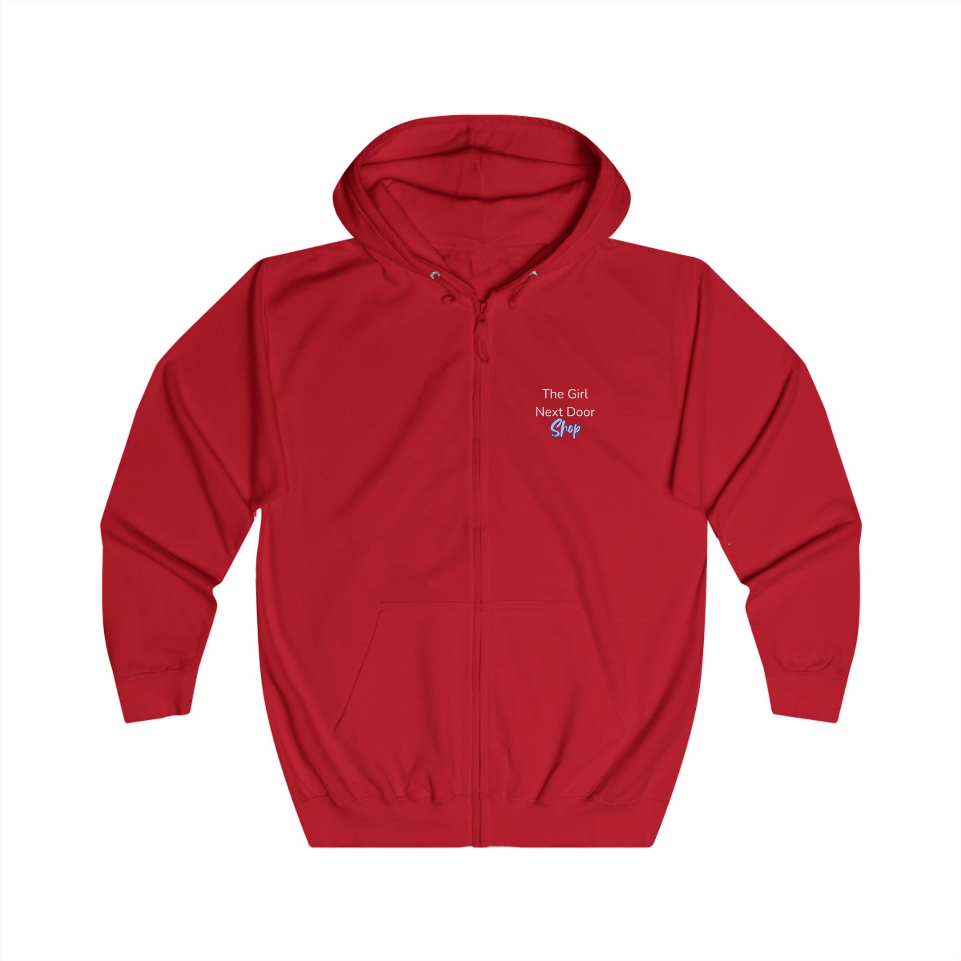 Full-zip hoodie - Made With Love & Rage - The GND Shop