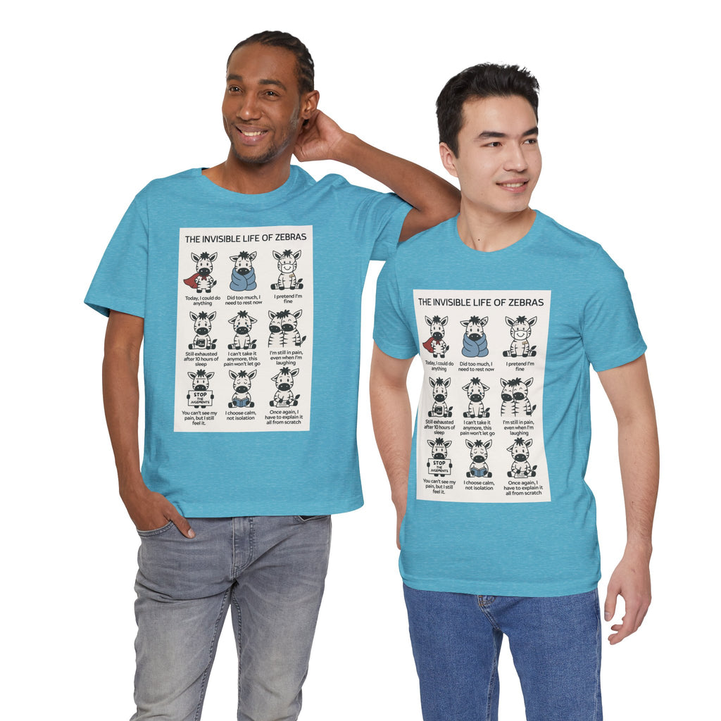 T-shirt - The Invisible Life of Zebras (hEDS)