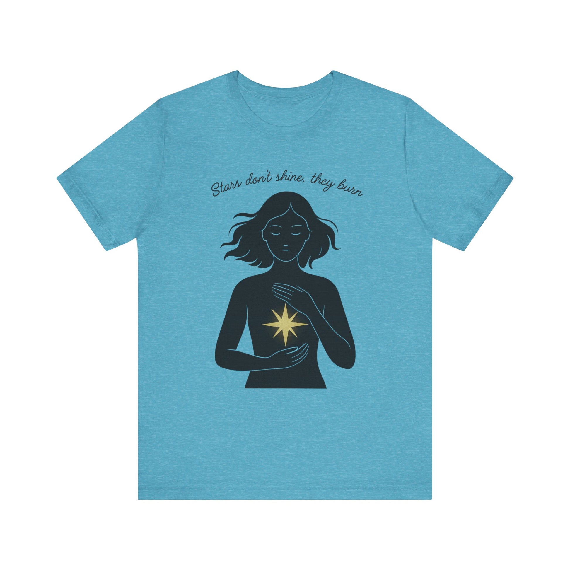 T-shirt - Stars don't shine they burn