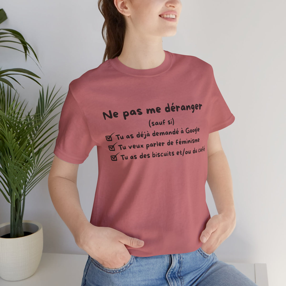 Unisex T-Shirt - Do Not Disturb Me (Unless)