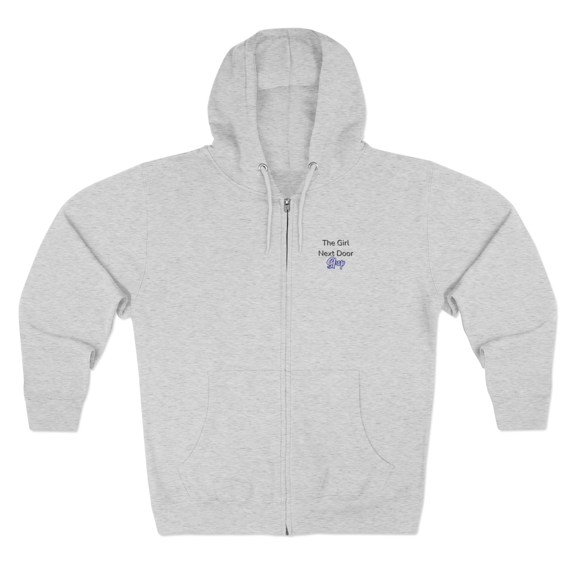 'Made With Love & Rage' Full-Zip Hoodie