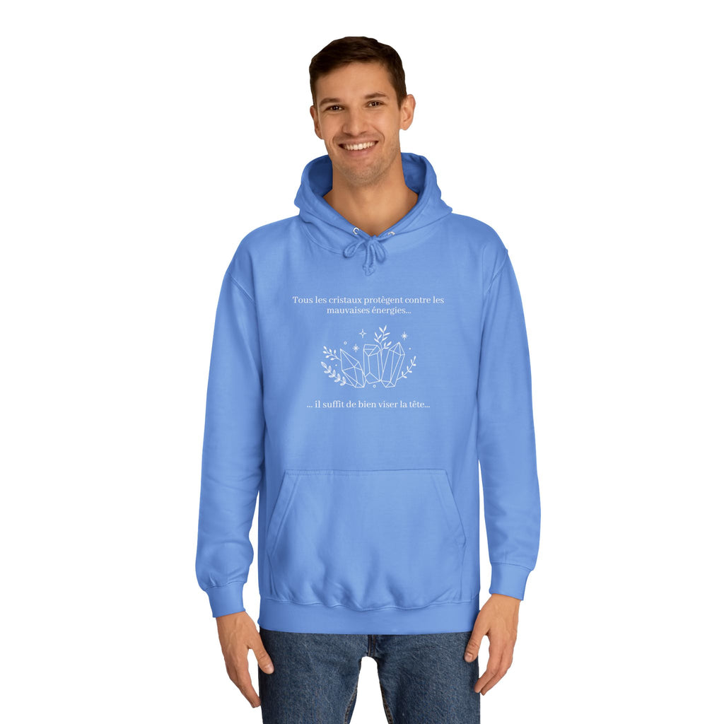 Hoodie - All the crystals protect against bad energies
