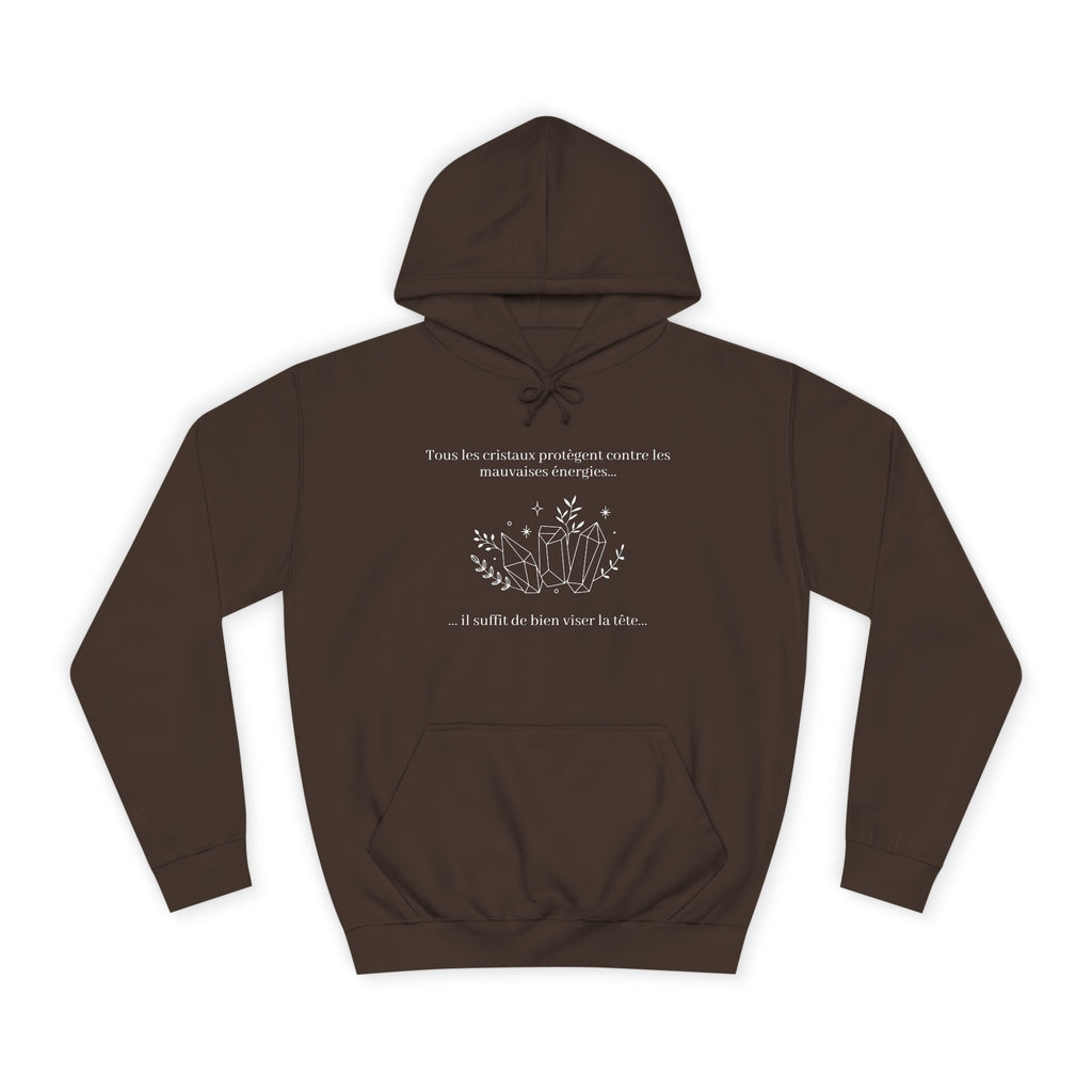 Hoodie - All the crystals protect against bad energies