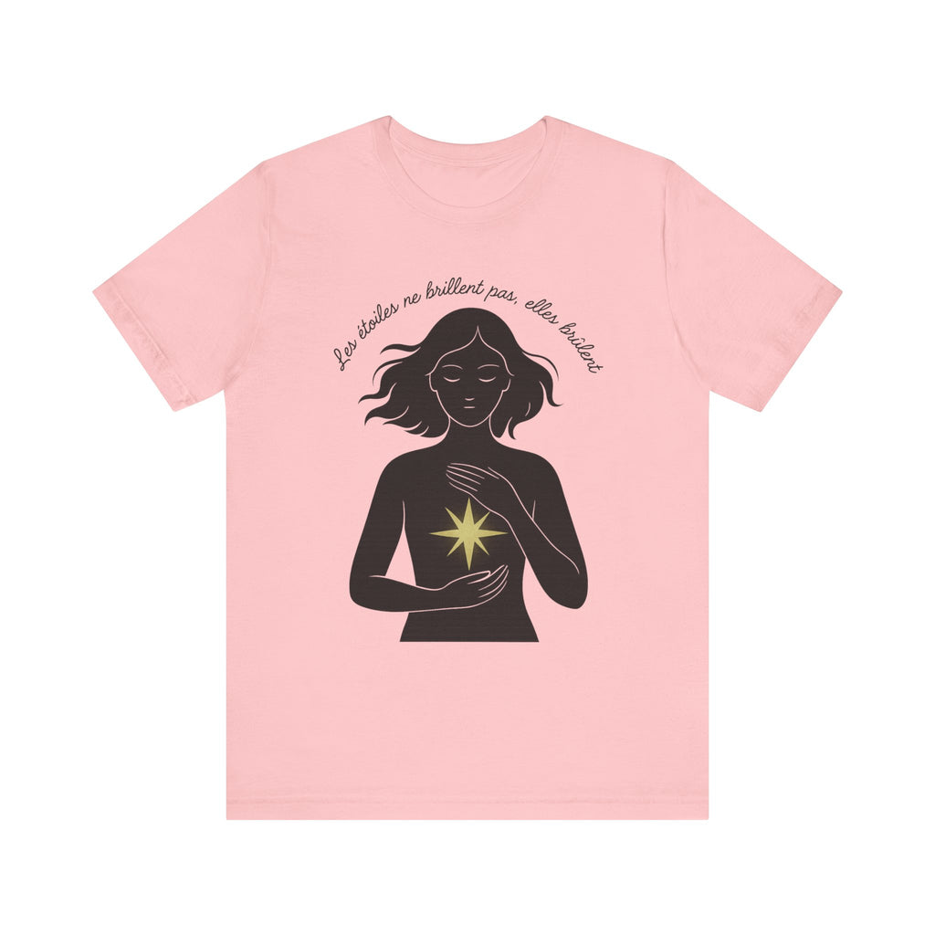 T-Shirt - The stars don't shine, they burn