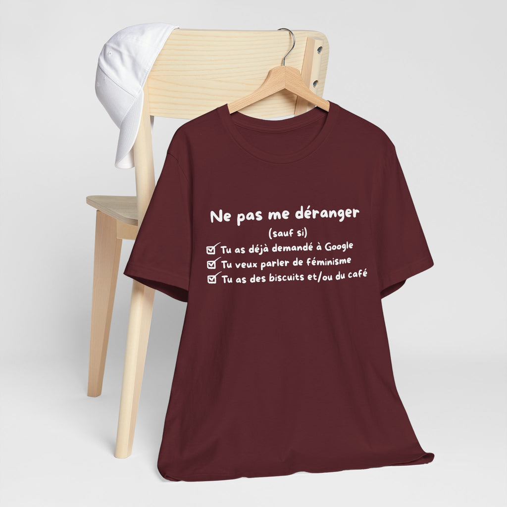 Unisex T-Shirt - Do Not Disturb Me (Unless)