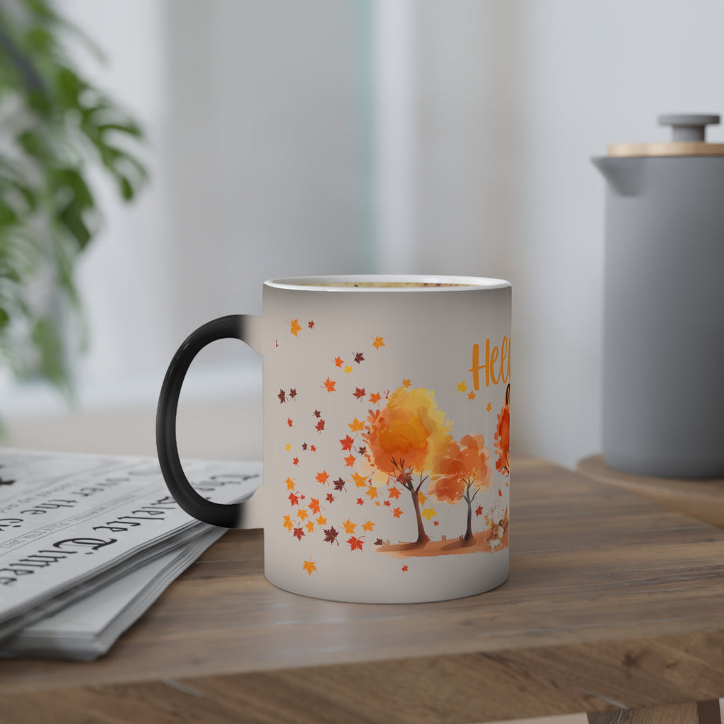 Tasse magique - Hello Autumn - 33cl (11oz)