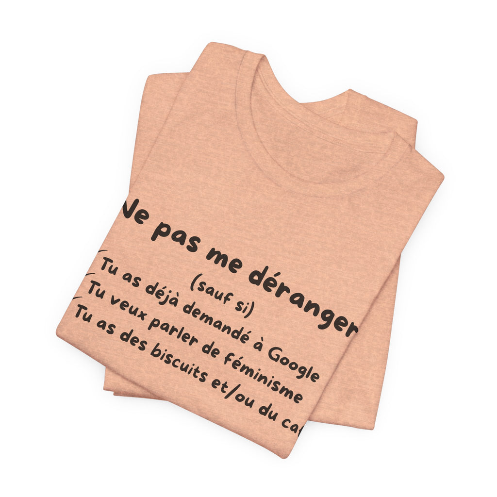 Unisex T-Shirt - Do Not Disturb Me (Unless)