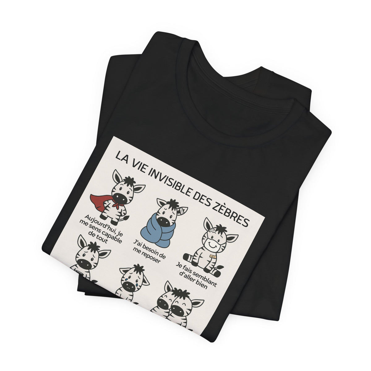 T-shirt - The Invisible Life of Zebras (SED)
