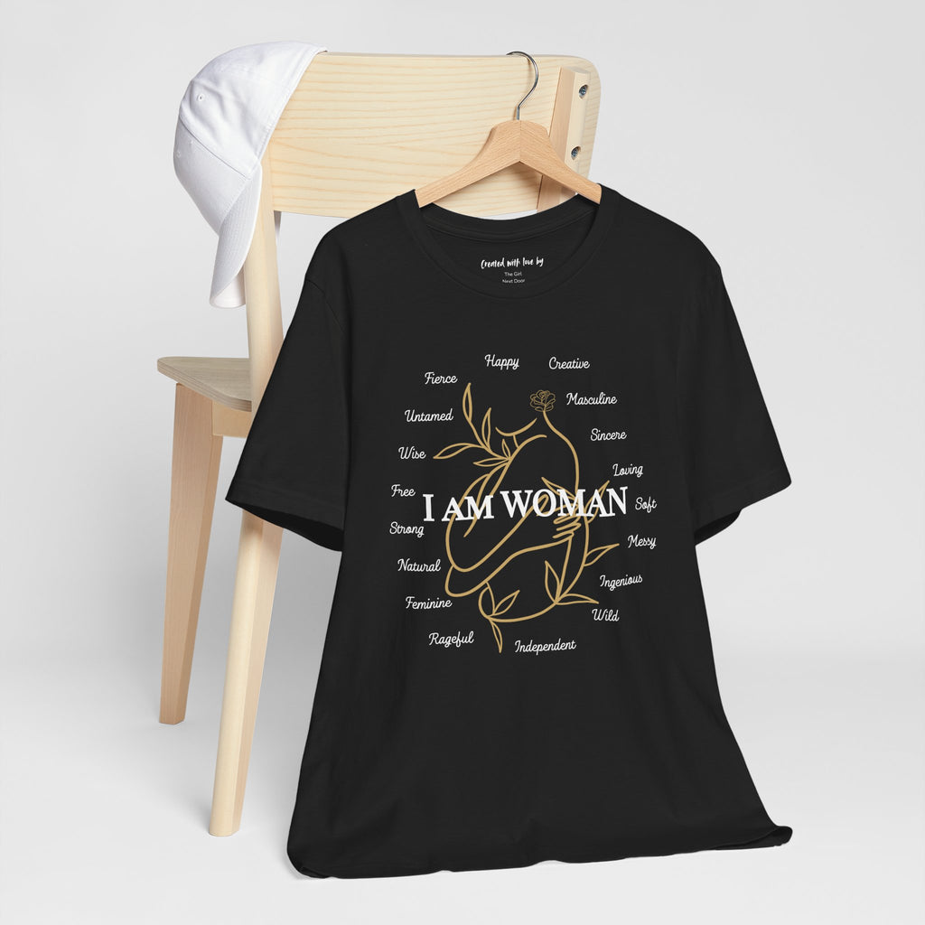 T-shirt - I AM WOMAN