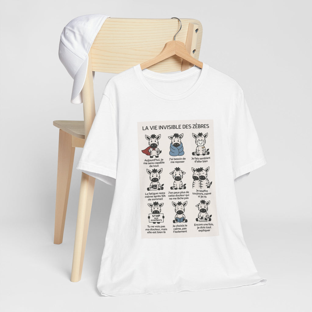 T-shirt - La vie invisible des zèbres (SED)