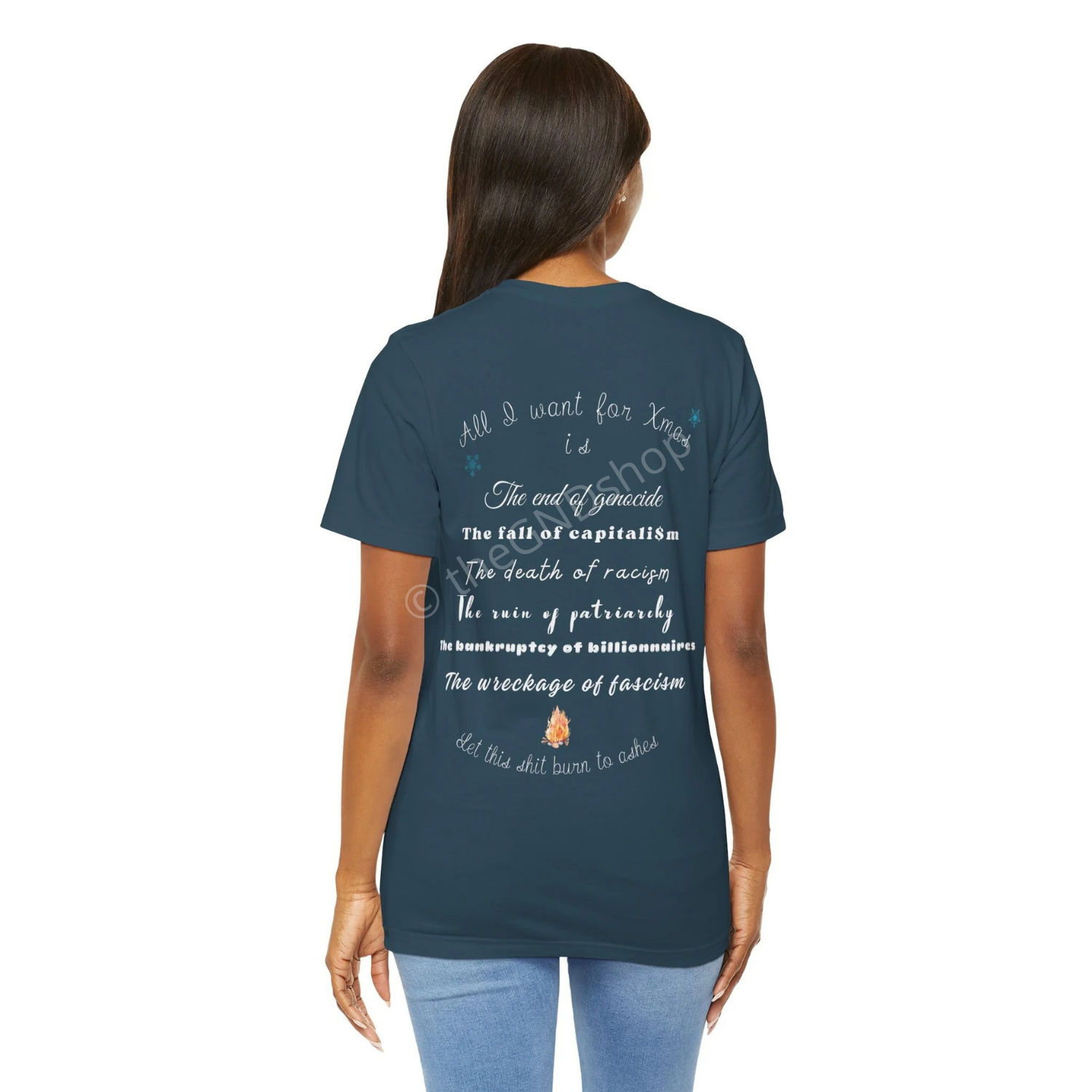 T-shirt Unisex - All I want for Xmas - Édition Révolutionnaire
