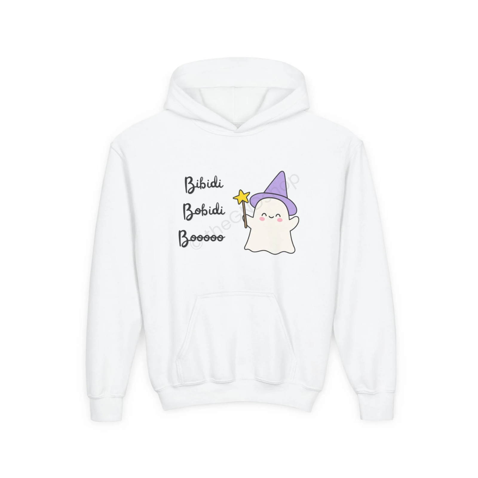 Hoodie enfant - Bibidi Bobidi Boooo – Fantôme mignon d’Halloween