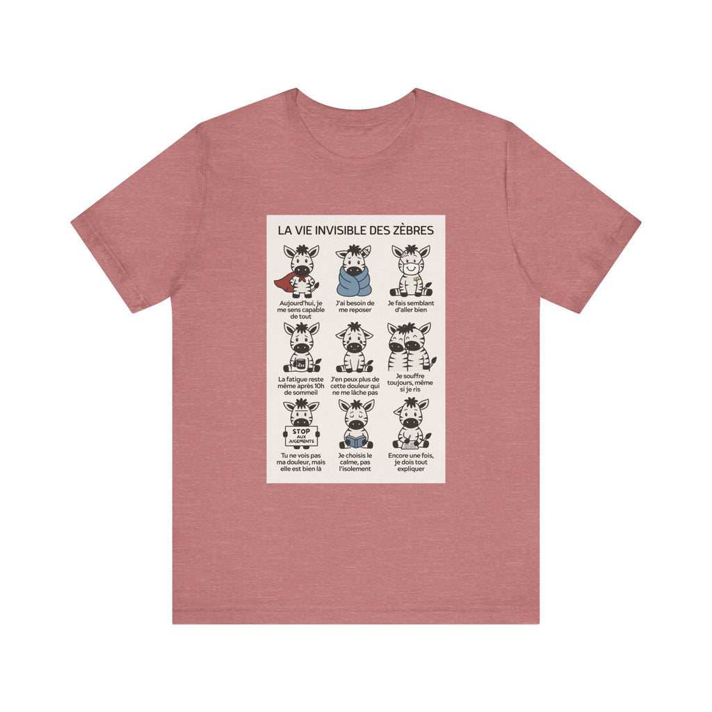 T-shirt - The Invisible Life of Zebras (SED)