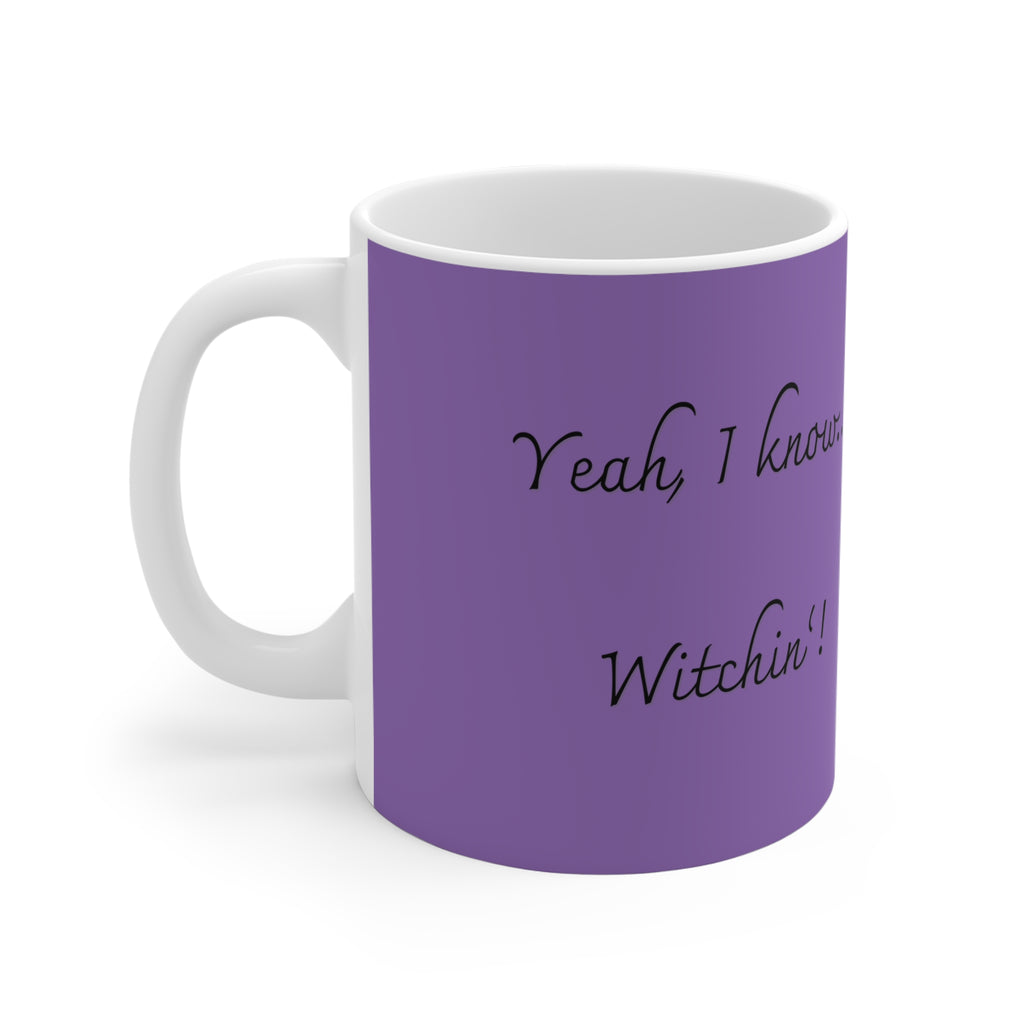 Tasse Witchin’ ! – Pour se rappeler tous les matins à quel point on est badass - Violet clair