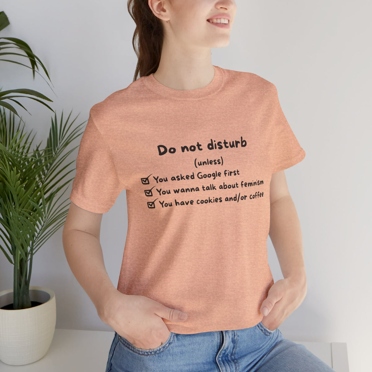 Unisex T-Shirt - Do not disturb (unless)