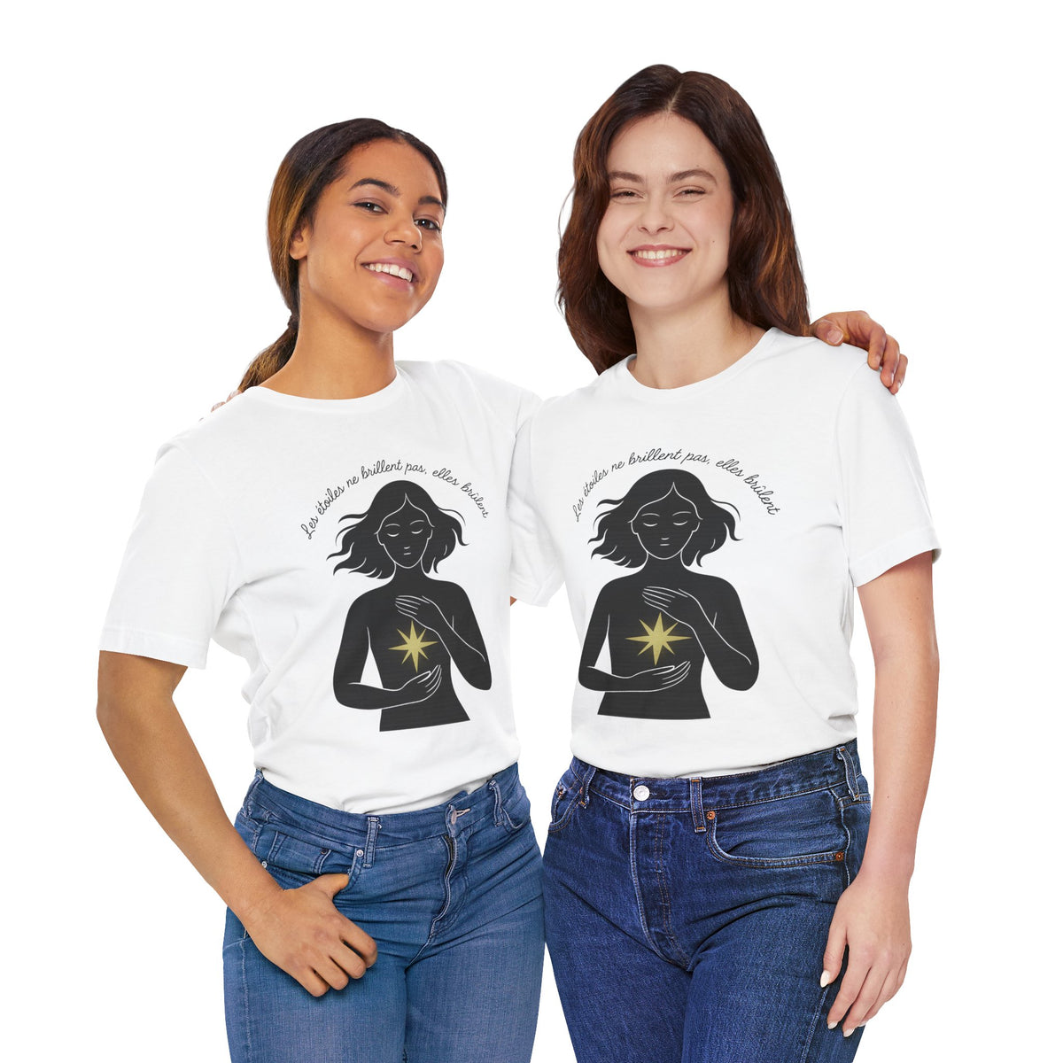 T-Shirt - The stars don't shine, they burn