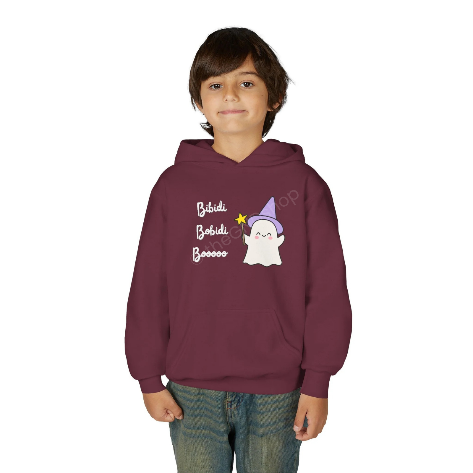 Kids Hoodie - Bibidi Bobidi Boooo – Halloween Cute Ghost