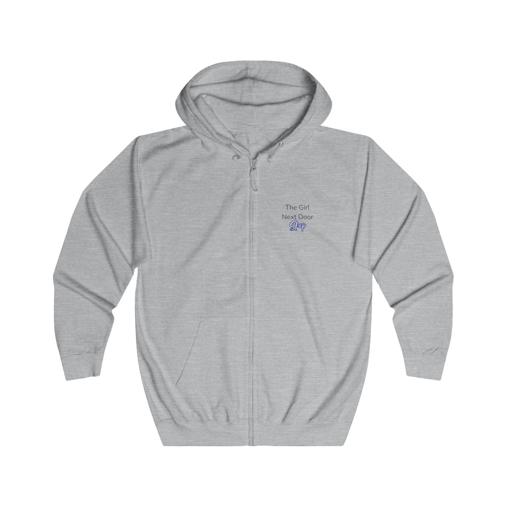 Full-zip hoodie - Made With Love & Rage - The GND Shop