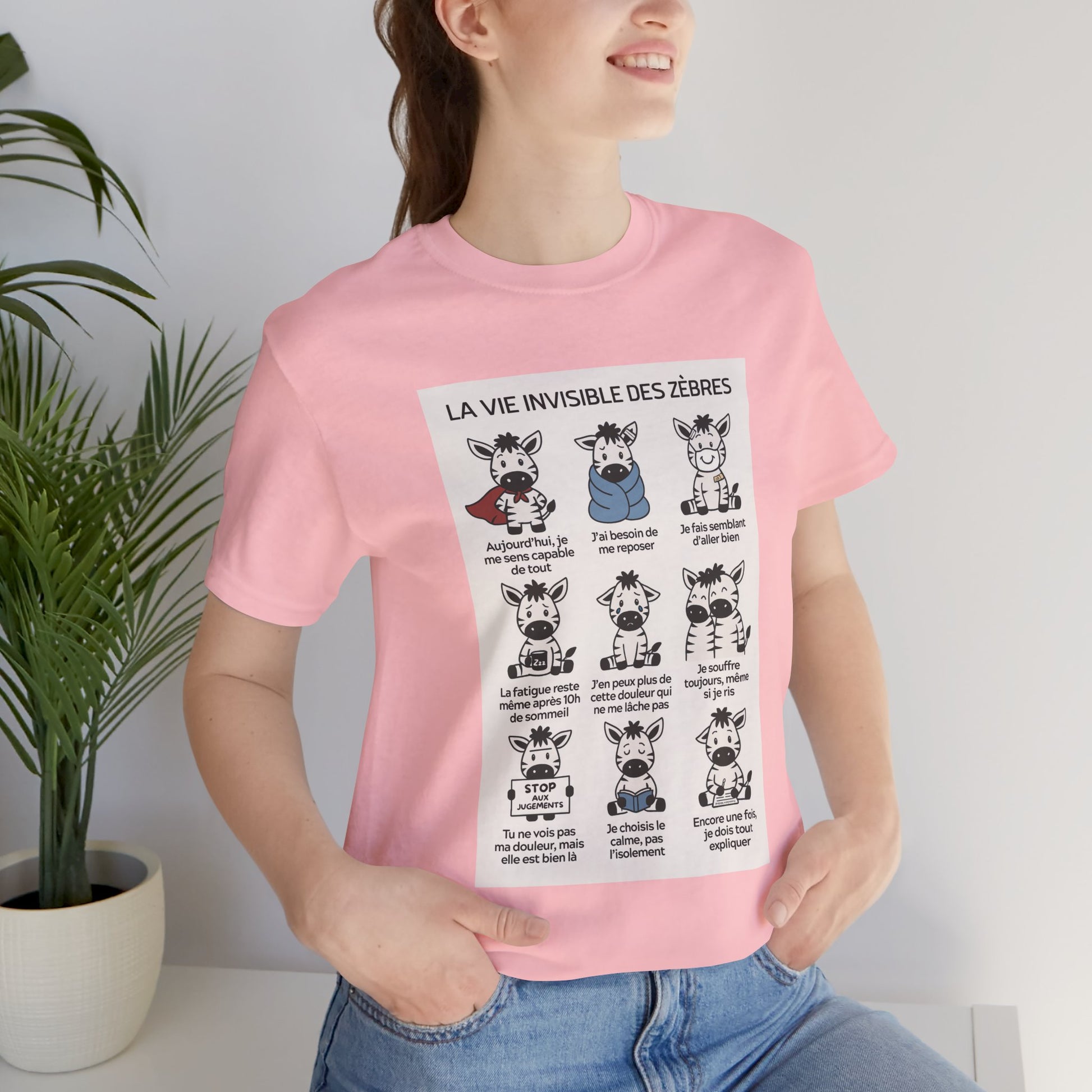 T-shirt - La vie invisible des zèbres (SED)