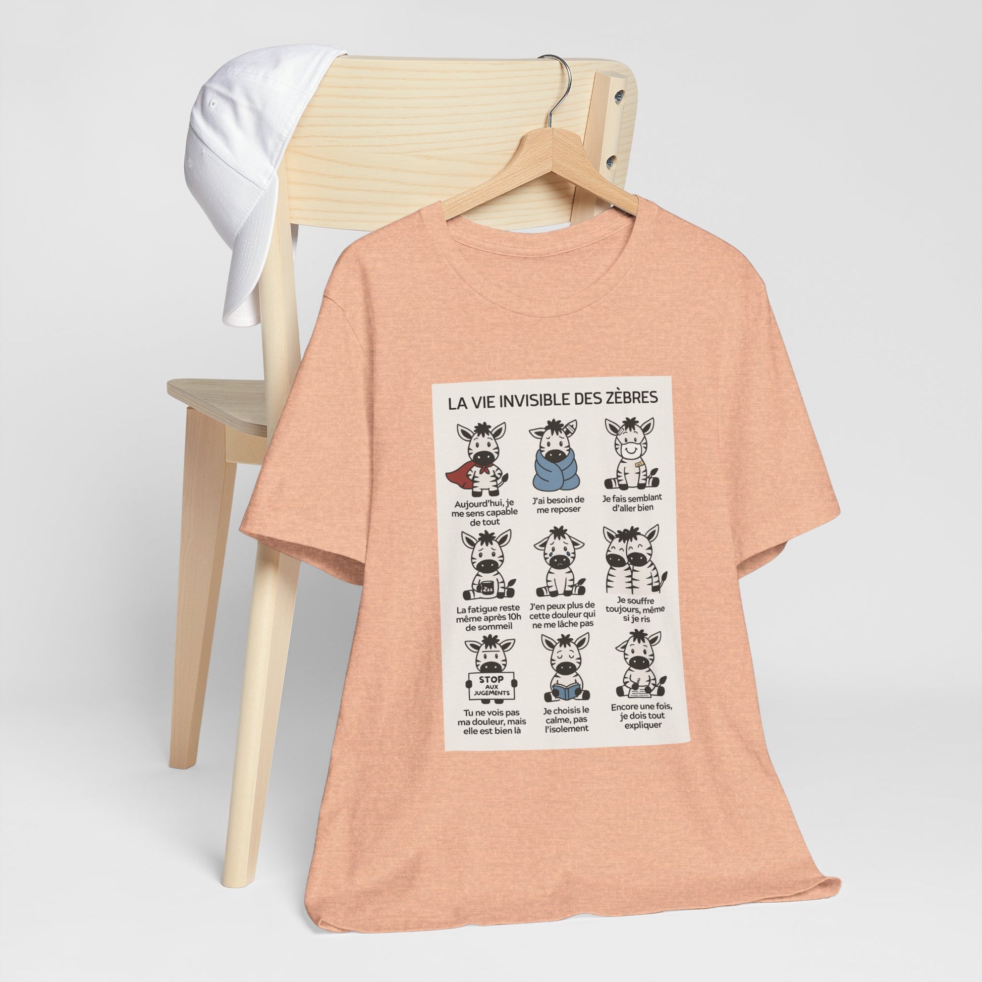 T-shirt - La vie invisible des zèbres (SED)
