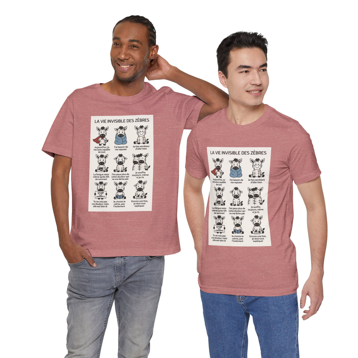 T-shirt - The Invisible Life of Zebras (SED)