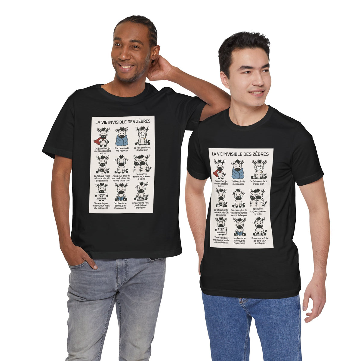 T-shirt - The Invisible Life of Zebras (SED)